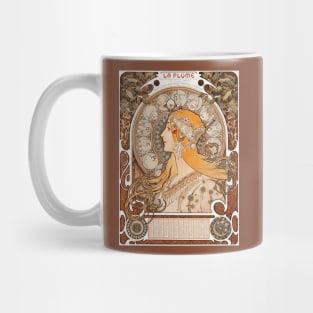 Alphonse Mucha Zodiaque La Plume Mug